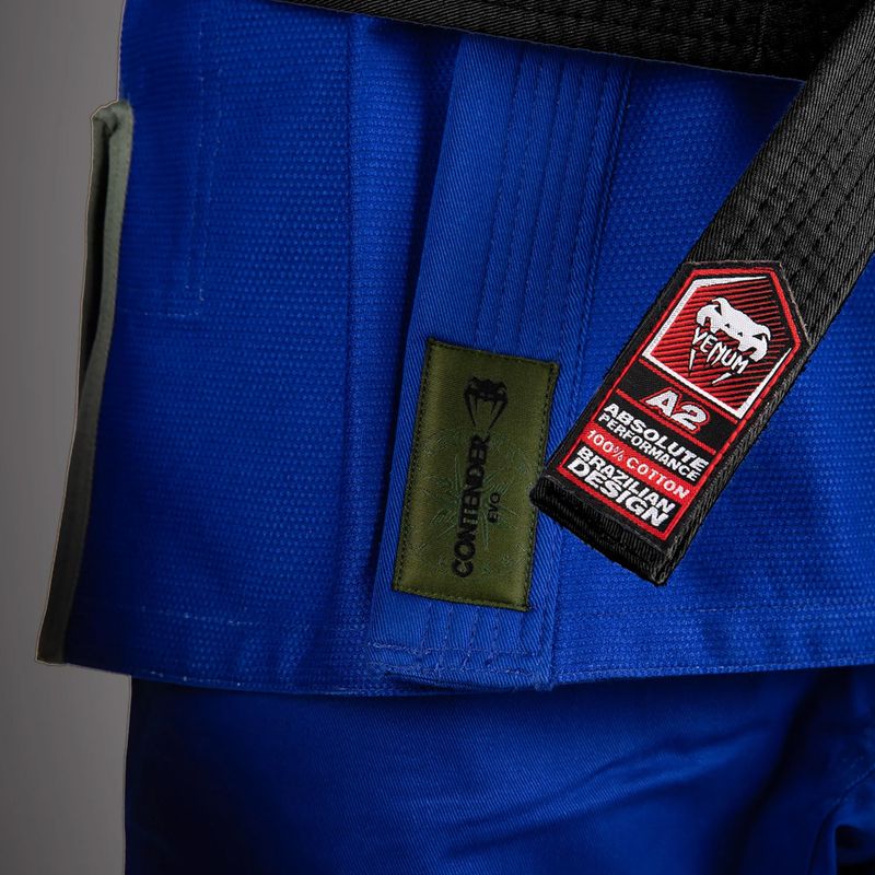 GI pentru brazilian jiu-jitsu Venum Contender Evo 2.0 albastru regal 6