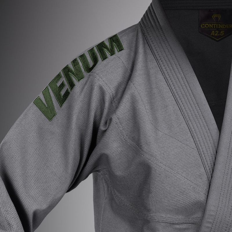 GI pentru brazilian jiu-jitsu Venum Contender Evo 2.0 gri furtună 6