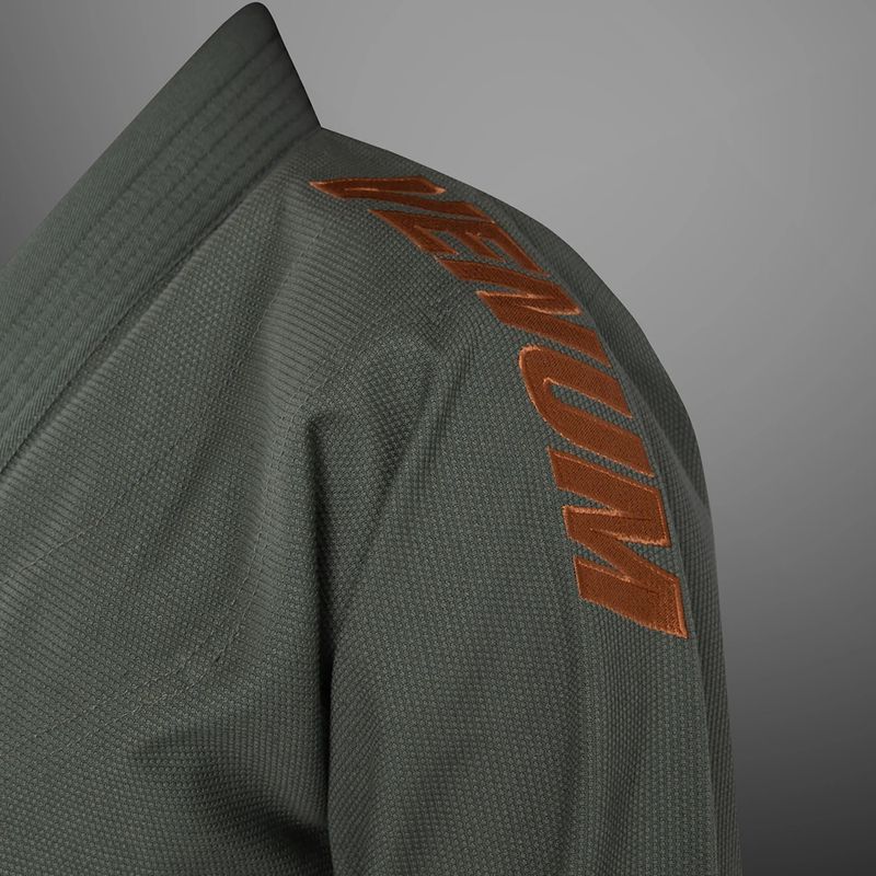 GI pentru brazilian jiu-jitsu Venum Contender Evo 2.0 verde pădure adâncă 5