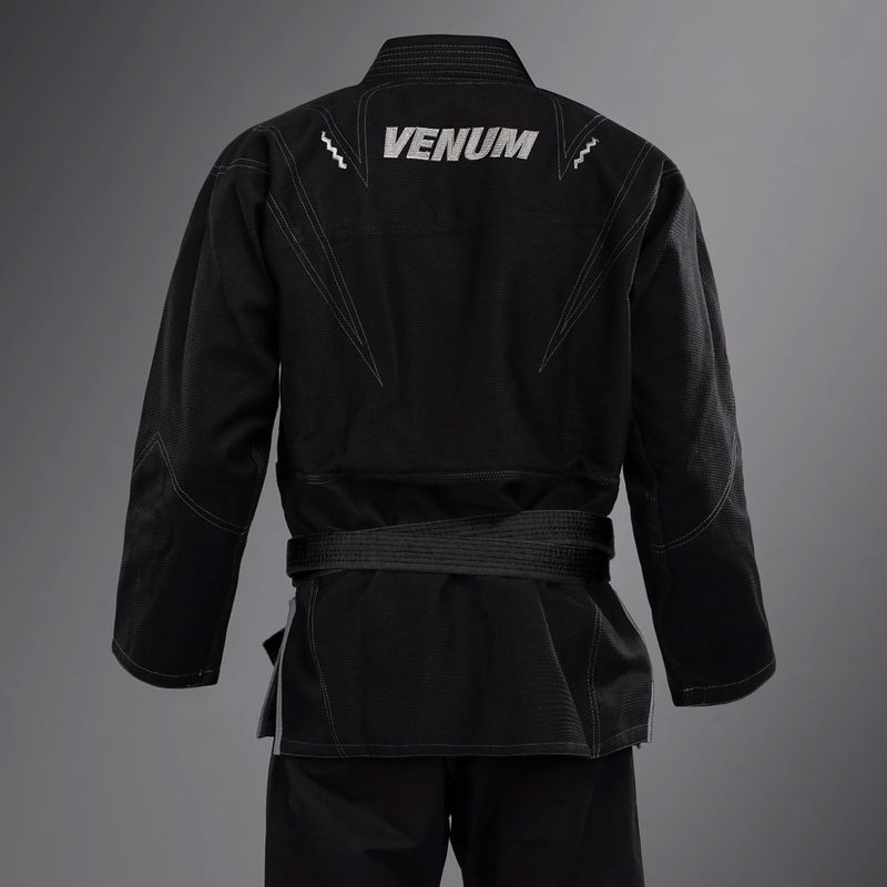 GI pentru brazilian jiu-jitsu Venum Elite 5.0 negru 5