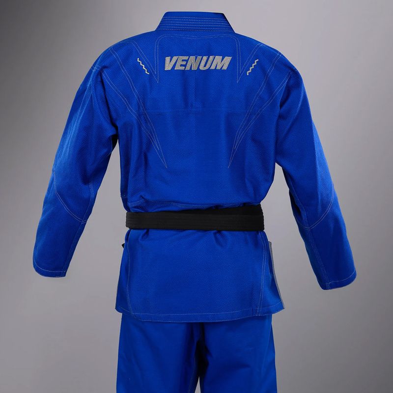 GI pentru brazilian jiu-jitsu Venum Elite 5.0 albastru regal 4