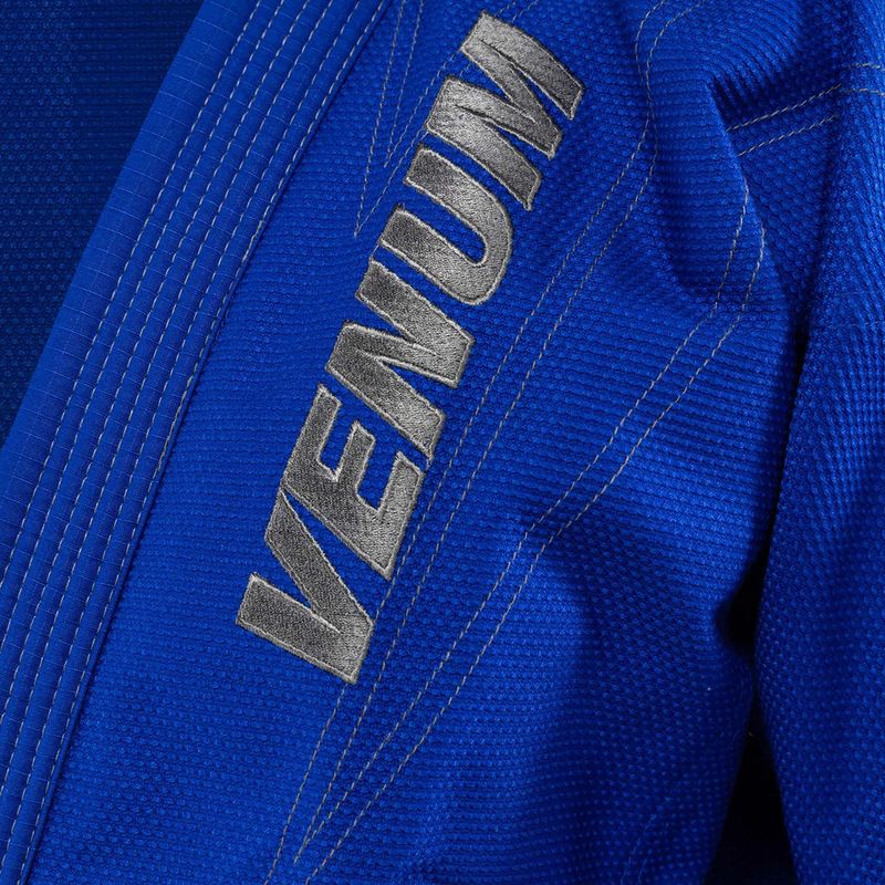 GI pentru brazilian jiu-jitsu Venum Elite 5.0 albastru regal 5