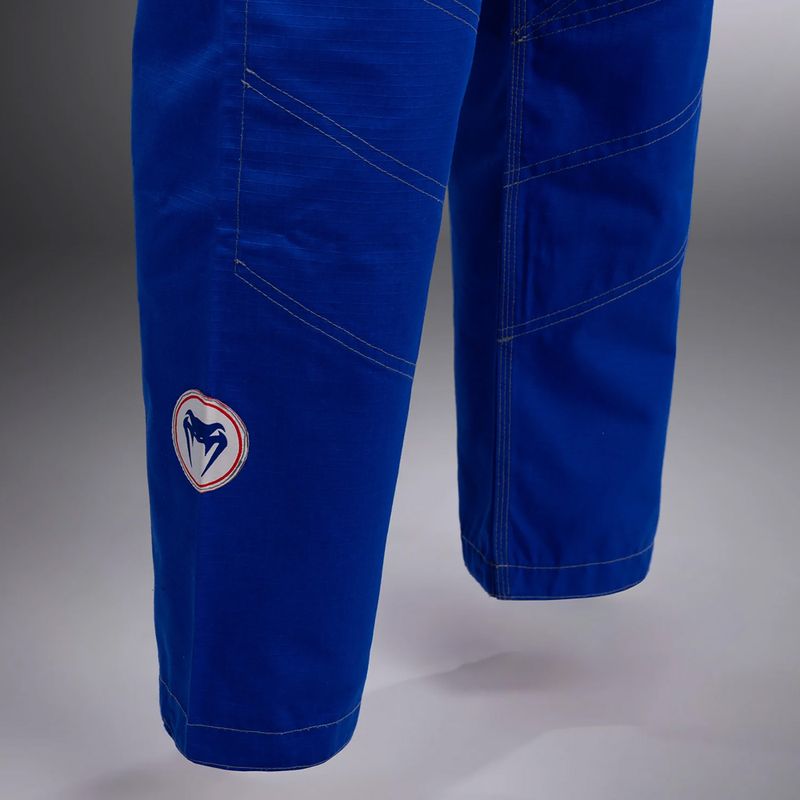 GI pentru brazilian jiu-jitsu Venum Elite 5.0 albastru regal 8