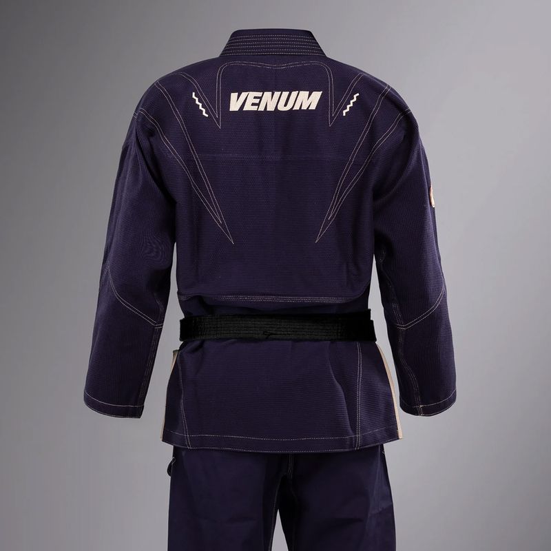 GI pentru brazilian jiu-jitsu Venum Elite 5.0 navy 5