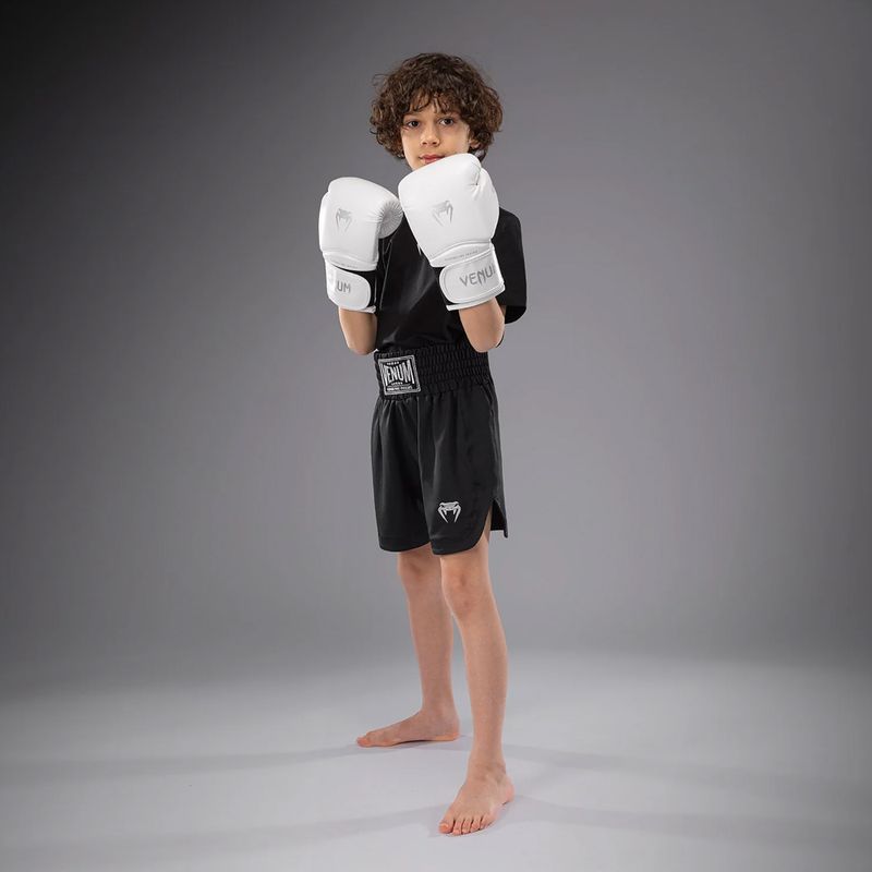 Pantaloni scurți de box pentru copii Venum Classic Jr black 2