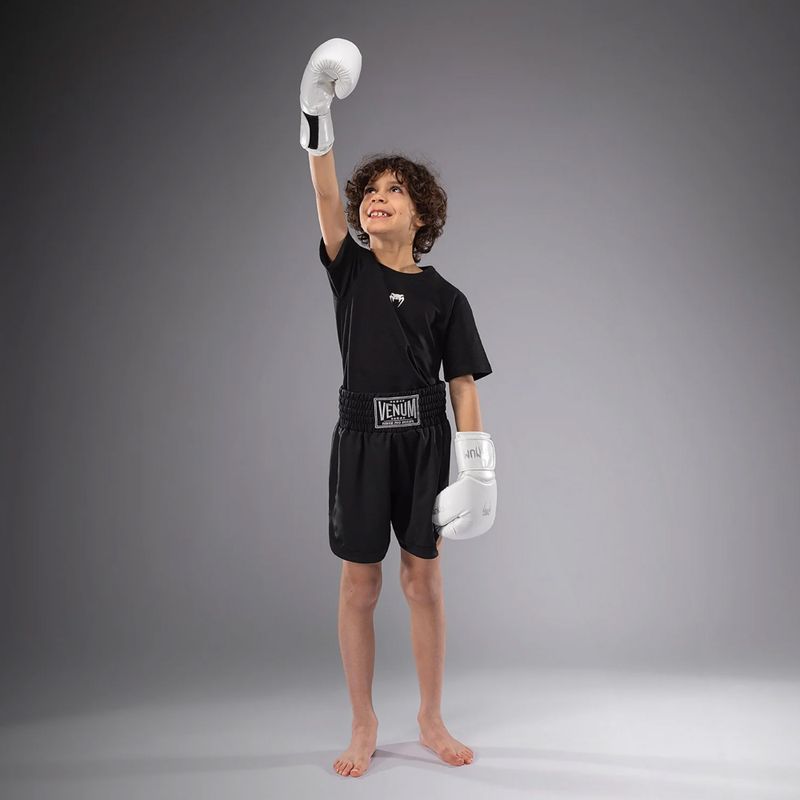 Pantaloni scurți de box pentru copii Venum Classic Jr black 4