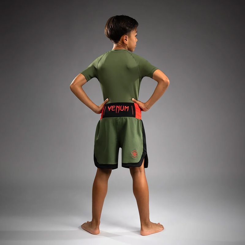Pantaloni scurți de antrenament pentru copii Venum Classic khaki 3