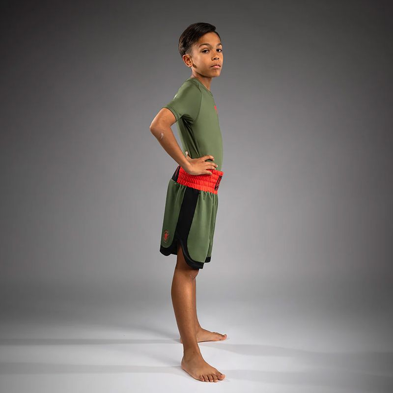 Pantaloni scurți de antrenament pentru copii Venum Classic khaki 4