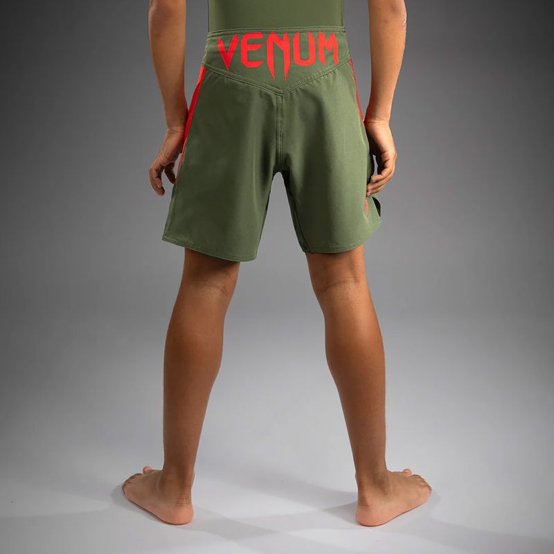 Pantaloni scurți de antrenament pentru copii Venum Light Fight khaki 3