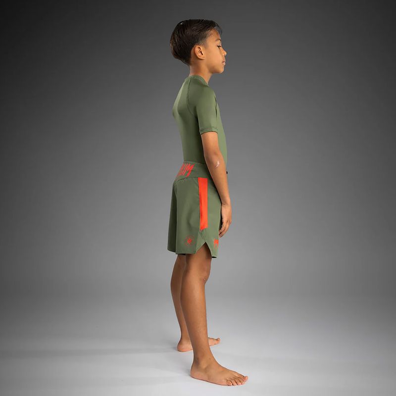 Pantaloni scurți de antrenament pentru copii Venum Light Fight khaki 4