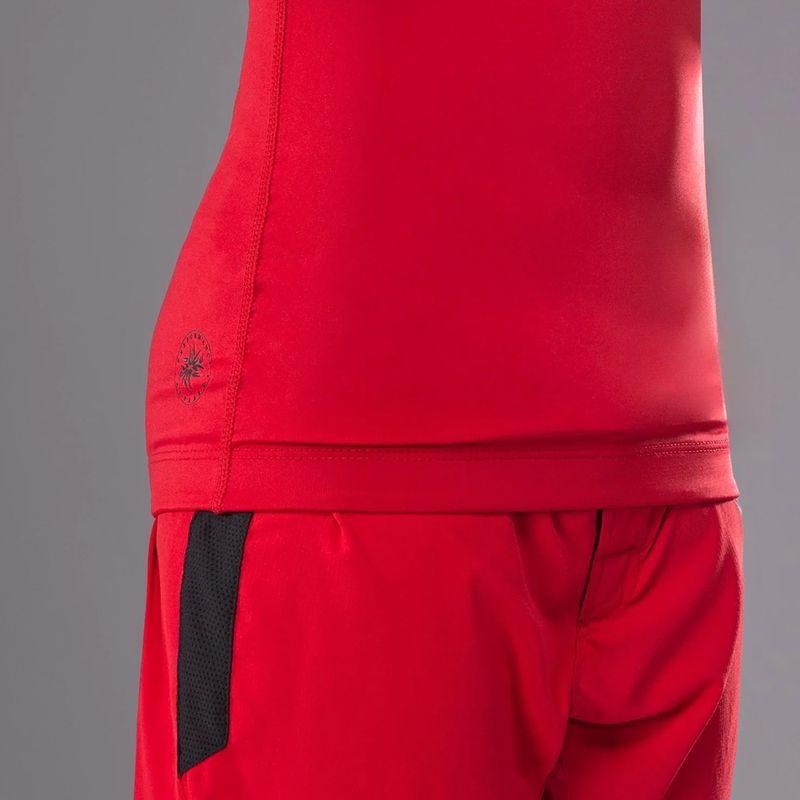 Longsleeve de antrenament pentru copii Venum Contender Rashguards Jr cherry red 6