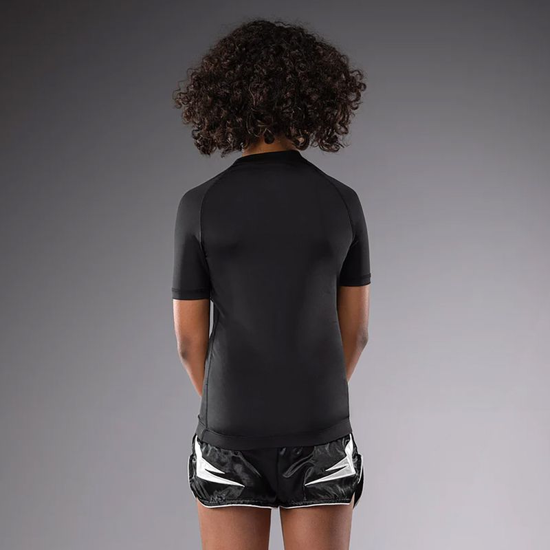 Venum Contender Rashguards Jr tricou de antrenament pentru copii negru 2