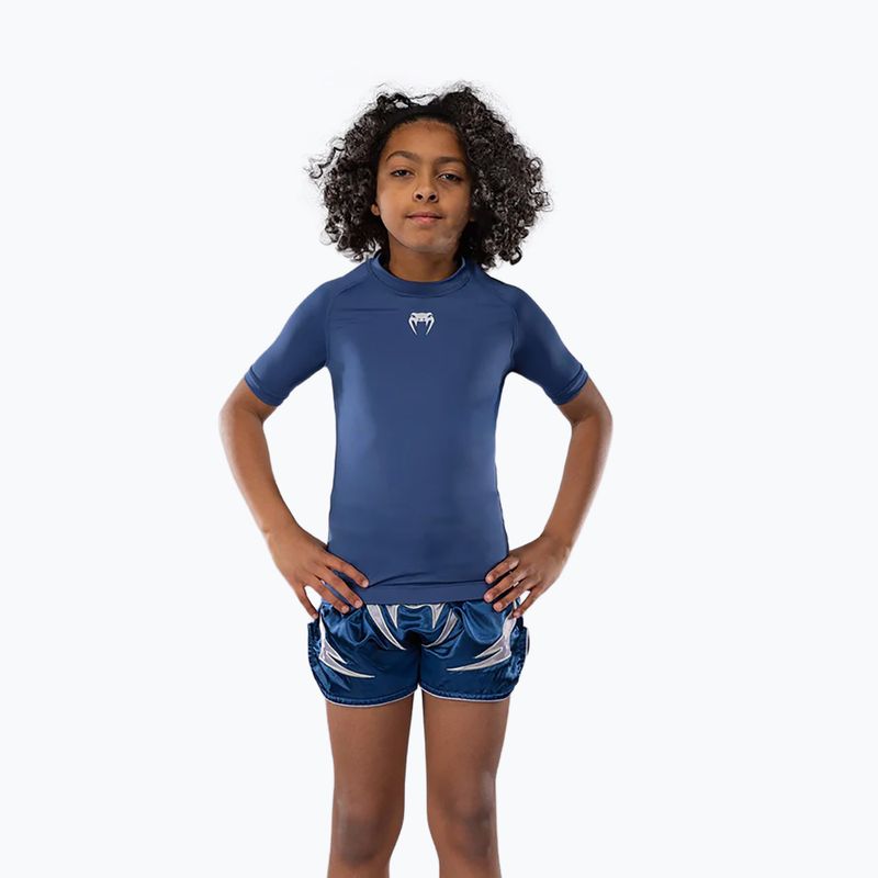 Venum Contender Rashguards Jr tricou de antrenament pentru copii albastru regal