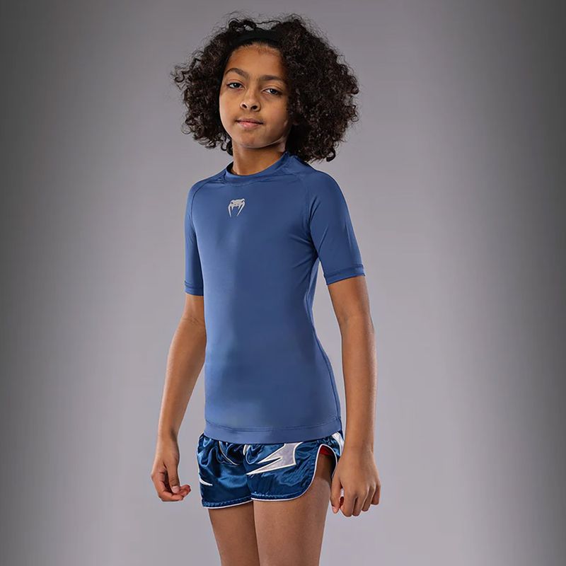 Venum Contender Rashguards Jr tricou de antrenament pentru copii albastru regal 3