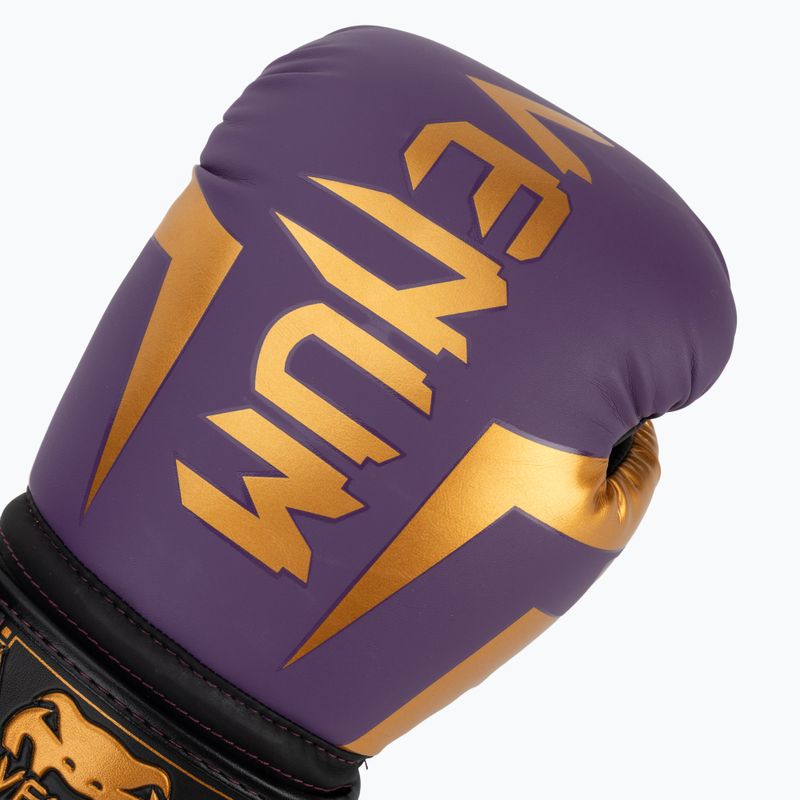 Mănuși de box Venum Elite dark purple 5