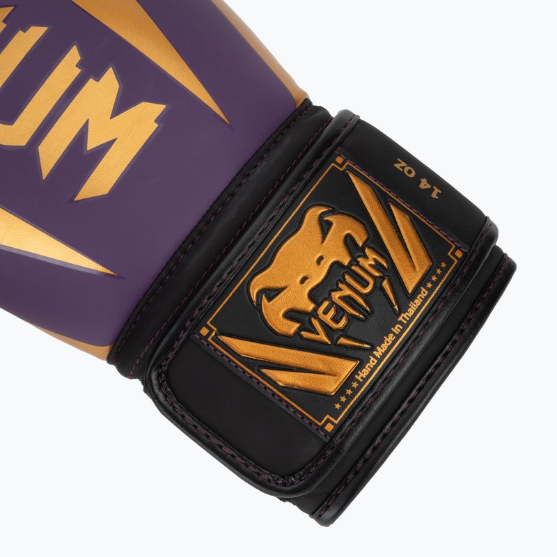 Mănuși de box Venum Elite dark purple 6