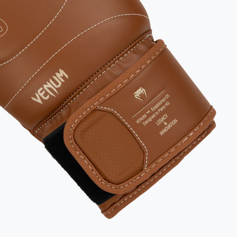 Mănuși de box pentru bărbați Venum Impact Evo VENUM-05061-058 chocolate 6