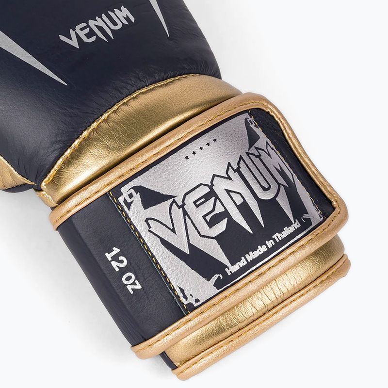 Mănuși de box Venum Giant 3.0 navy/gold 3