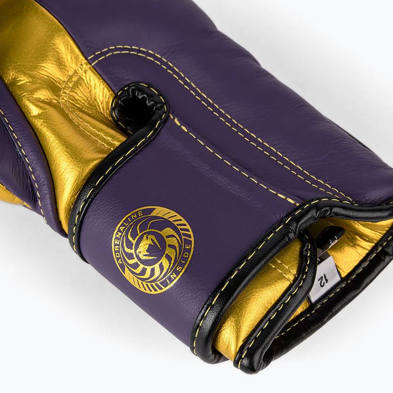 Mănuși de box Venum Giant 3.0 dark purple/gold 5