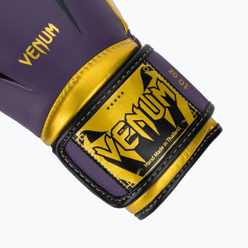 Mănuși de box Venum Giant 3.0 dark purple/gold 6