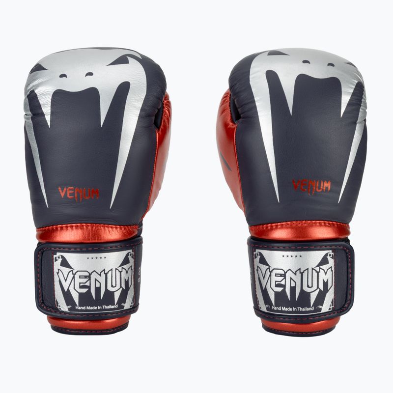 Mănuși de box Venum Giant 3.0 navy blue/red 2