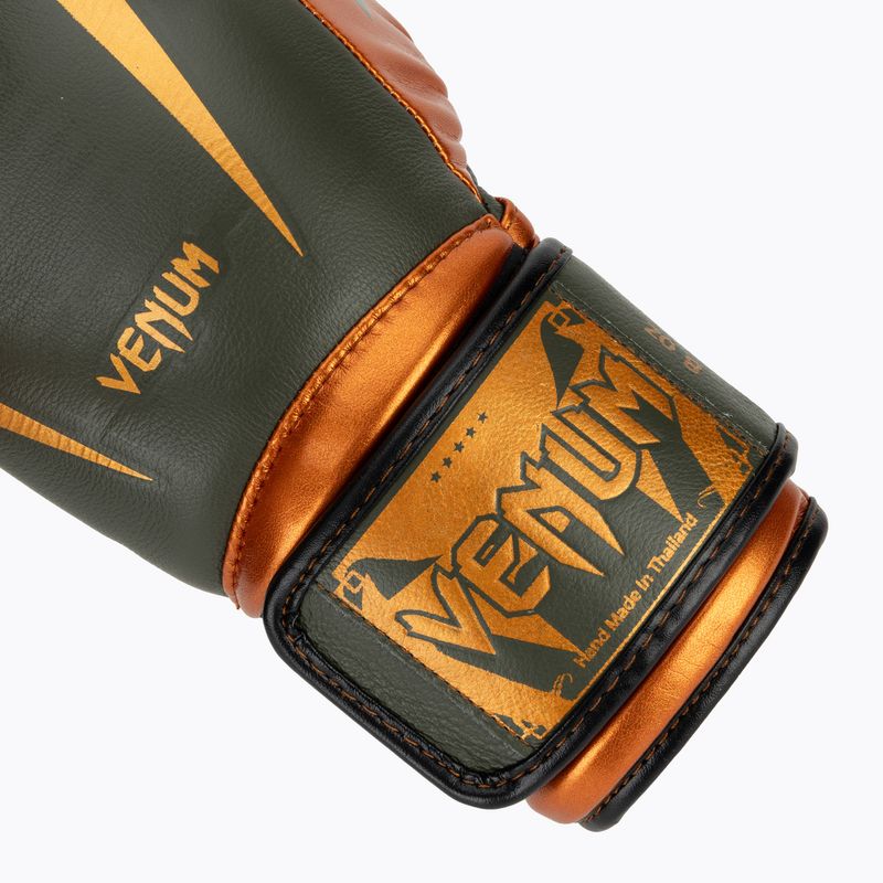 Mănuși de box Venum Giant 3.0 khaki/bronze 6