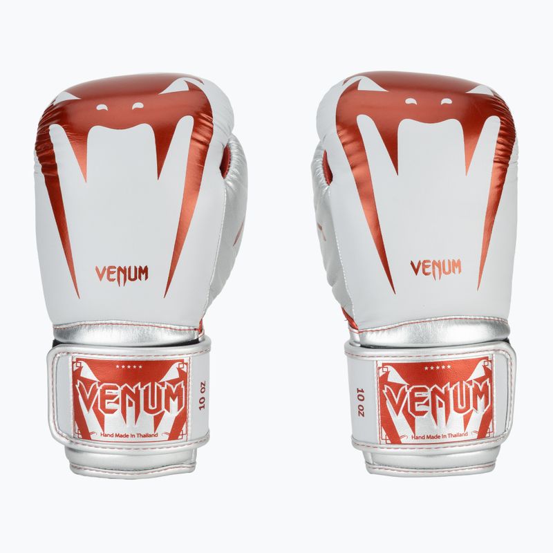 Mănuși de box Venum Giant 3.0 red/silver 2