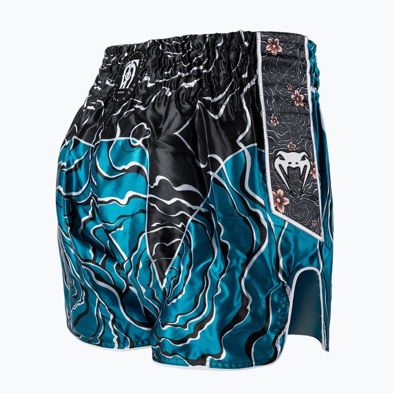 Pantaloni scurți de antrenament pentru bărbați Venum X Tawanchay blue/white 4