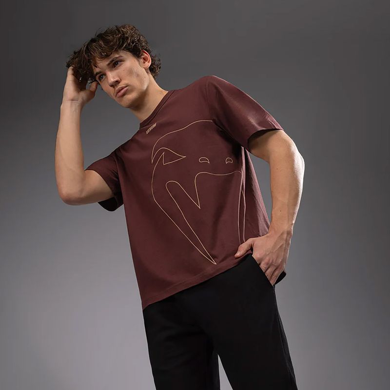 Tricou pentru bărbați Venum Giant Connect T-Shirt chocolate brown 3