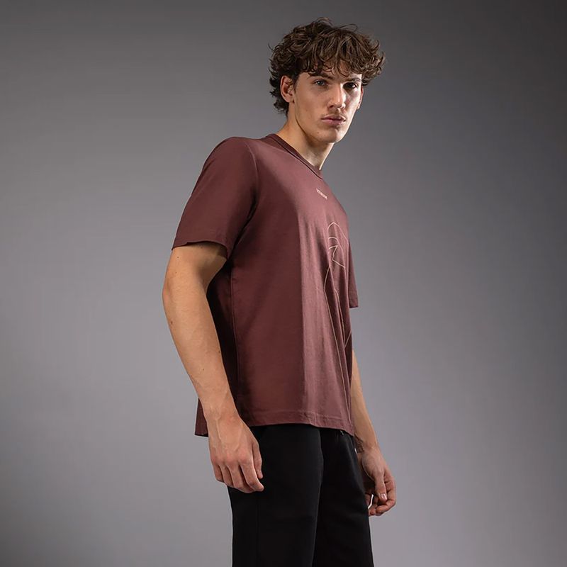 Tricou pentru bărbați Venum Giant Connect T-Shirt chocolate brown 4