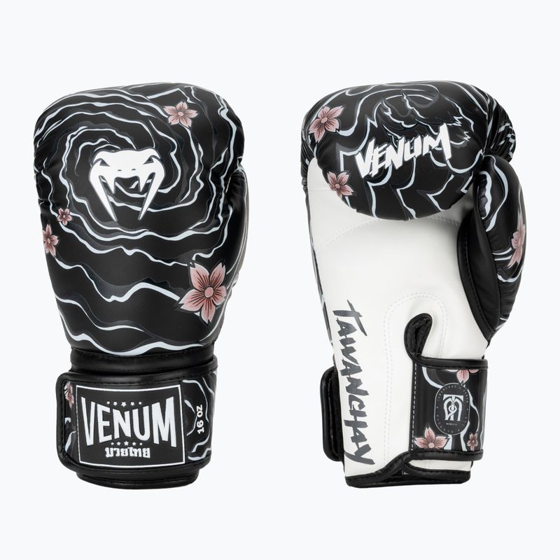 Mănuși de box Venum X Tawanchay black/white 8