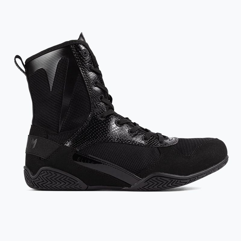 Încălțăminte de box Venum Elite Boxing black