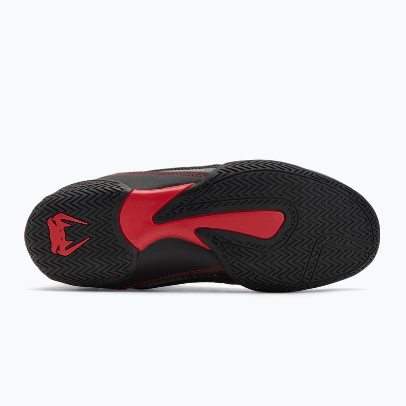Încălțăminte de box Venum Elite Boxing stom grey/gold logo 4