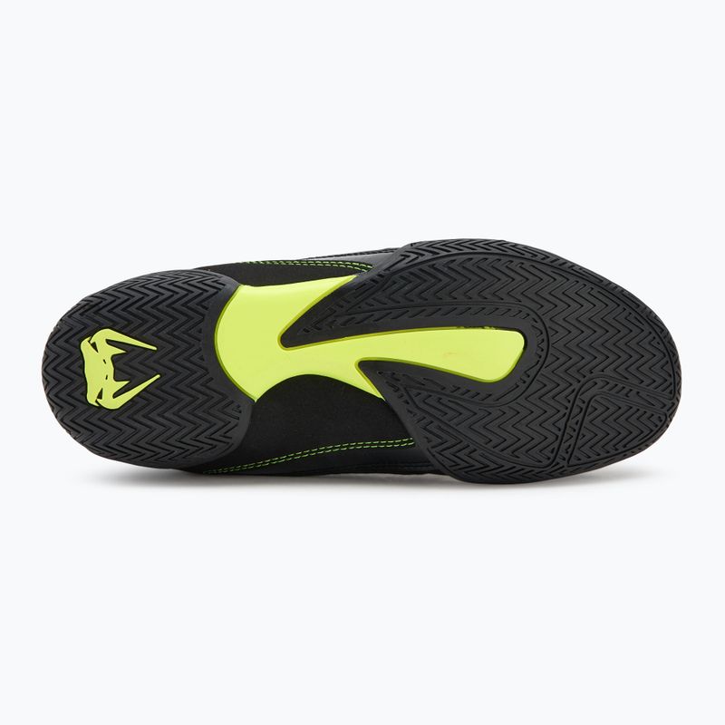 Încălțăminte de box pentru bărbați Venum Training Camp 4.0 Boxing black/neo green 4