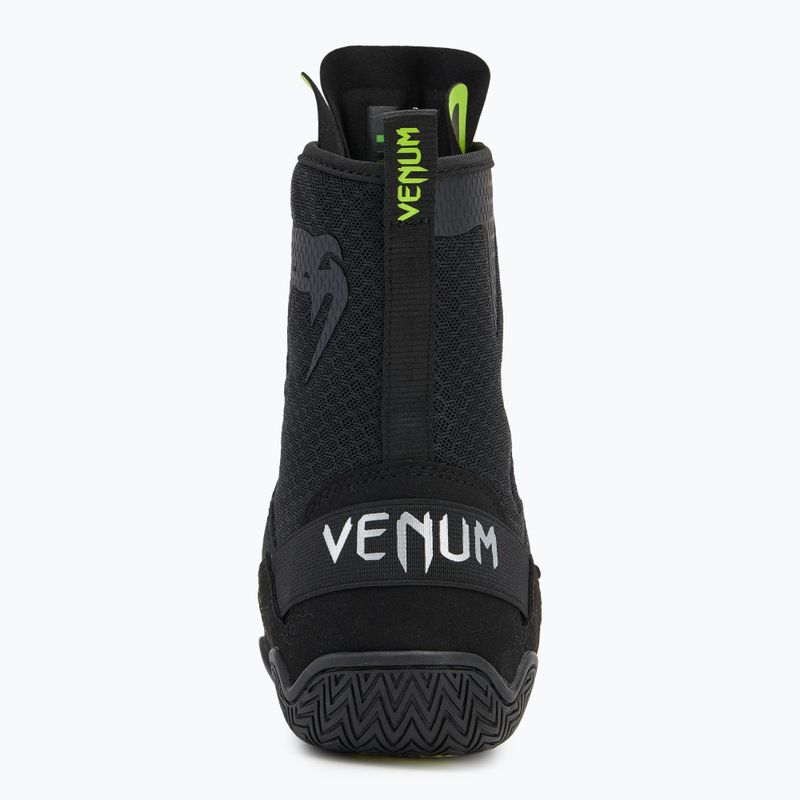 Încălțăminte de box pentru bărbați Venum Training Camp 4.0 Boxing black/neo green 6