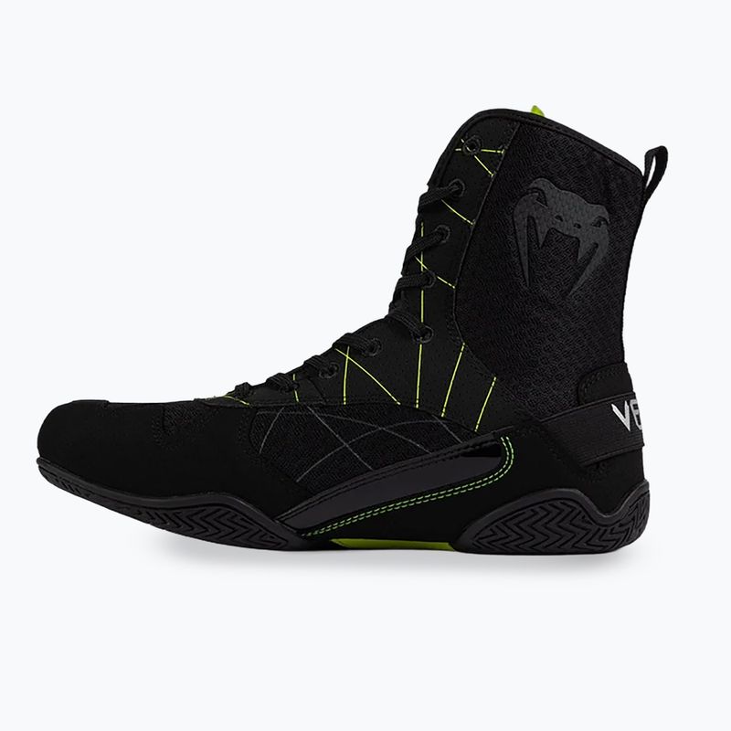 Încălțăminte de box pentru bărbați Venum Training Camp 4.0 Boxing black/neo green 8