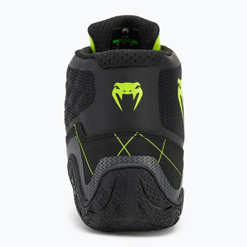 Încălțăminte de box  Venum Training Camp 4.0 Wrestling black/neo green 6