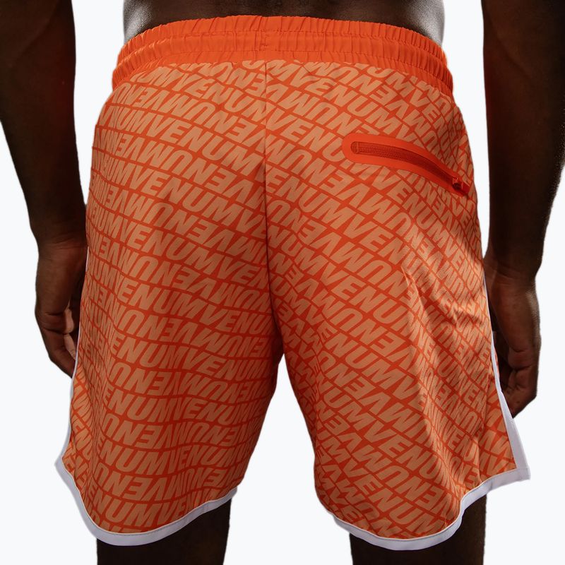 Pantaloni scurți de antrenament pentru bărbați Venum Echo Board orange sunset 6
