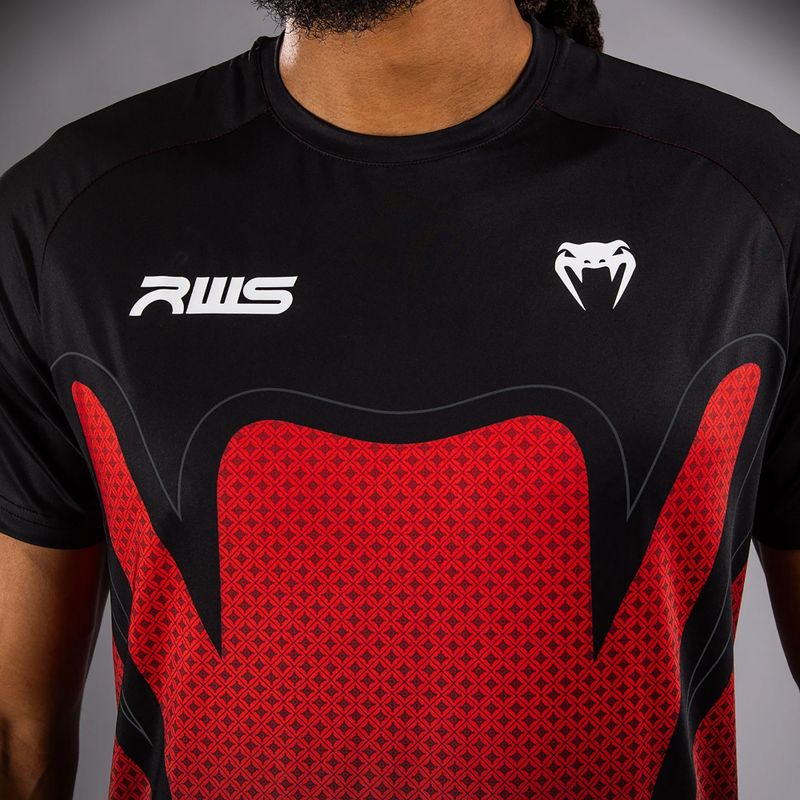 Tricou pentru bărbați Venum x RWS 2.0 Dry-Tech black/red 5