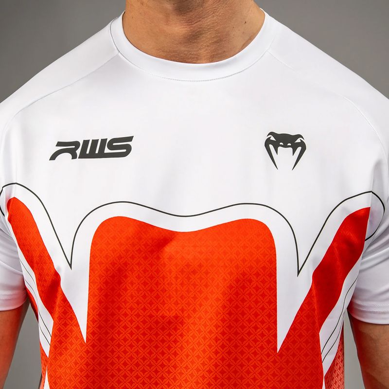 Tricou pentru bărbați Venum x RWS 2.0 Dry-Tech white/red 5