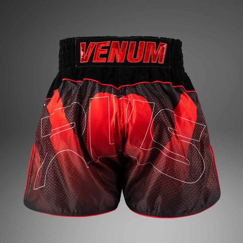 Pantaloni scurți de antrenament pentru bărbați Venum x RWS 2.0 Muay Thai black/red 3
