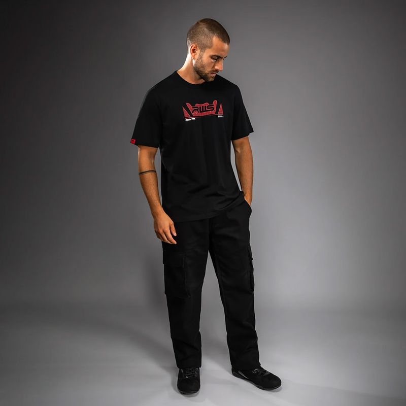 Tricou pentru bărbați Venum x RWS 2.0 black/red 2