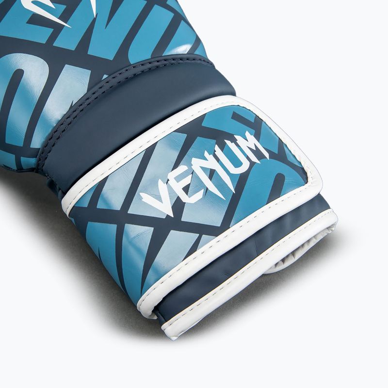 Mănuși de box Venum Contender 1.5XT Boxing navy blue/sky blue 3