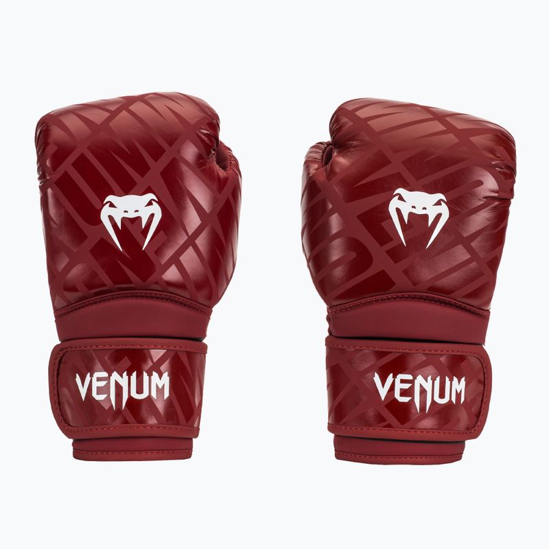 Mănuși de box Venum Contender 1.5XT Boxing glossy burgundy 2