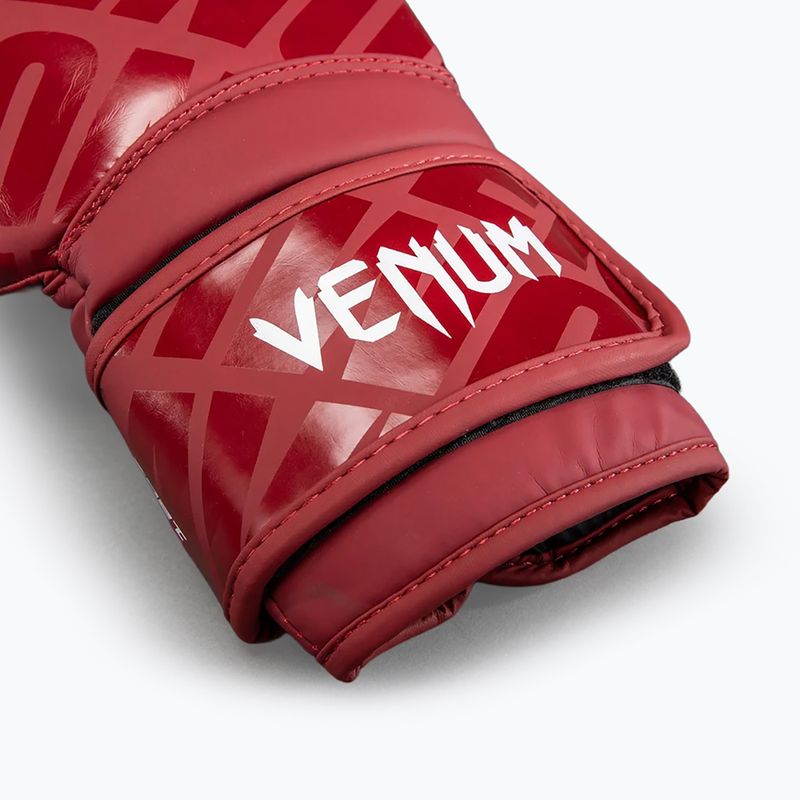 Mănuși de box Venum Contender 1.5XT Boxing glossy burgundy 3