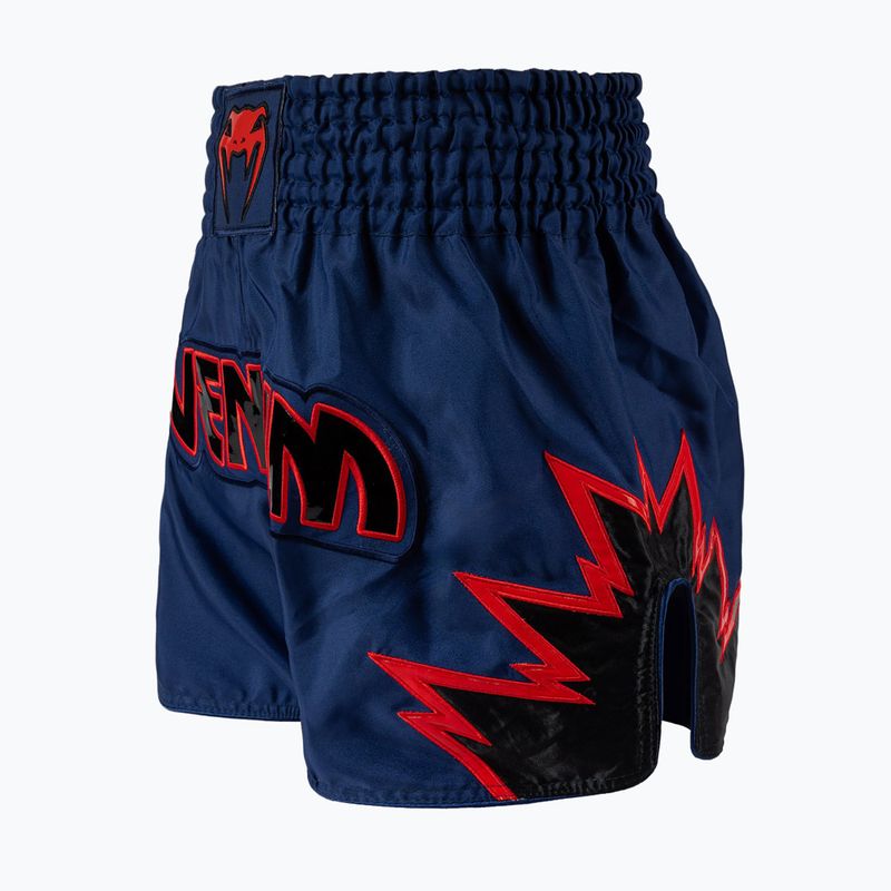 Pantaloni scurți de antrenament pentru bărbați Venum Inferno Muay Thai royal blue/red/black 3