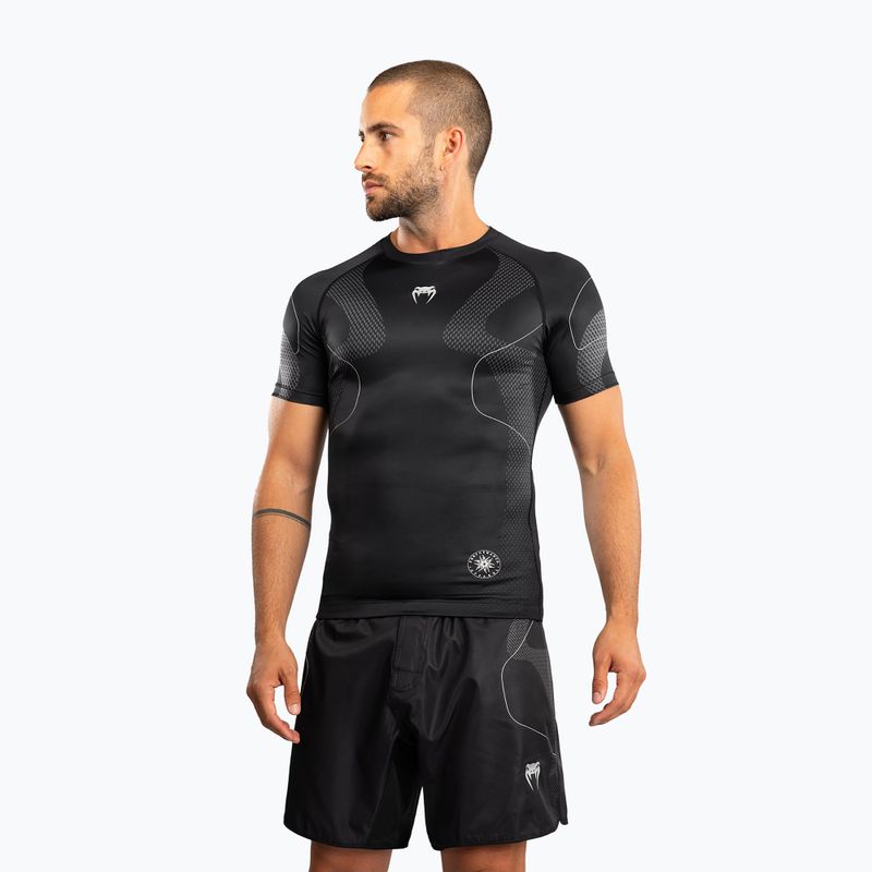 Rashguard pentru bărbați Venum Nexus black/silver 3