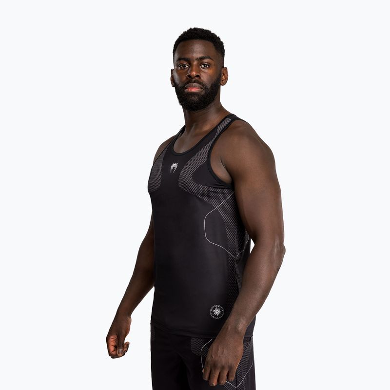 Tricou de antrenament pentru bărbați Venum Nexus Dry Tech black/silver 3