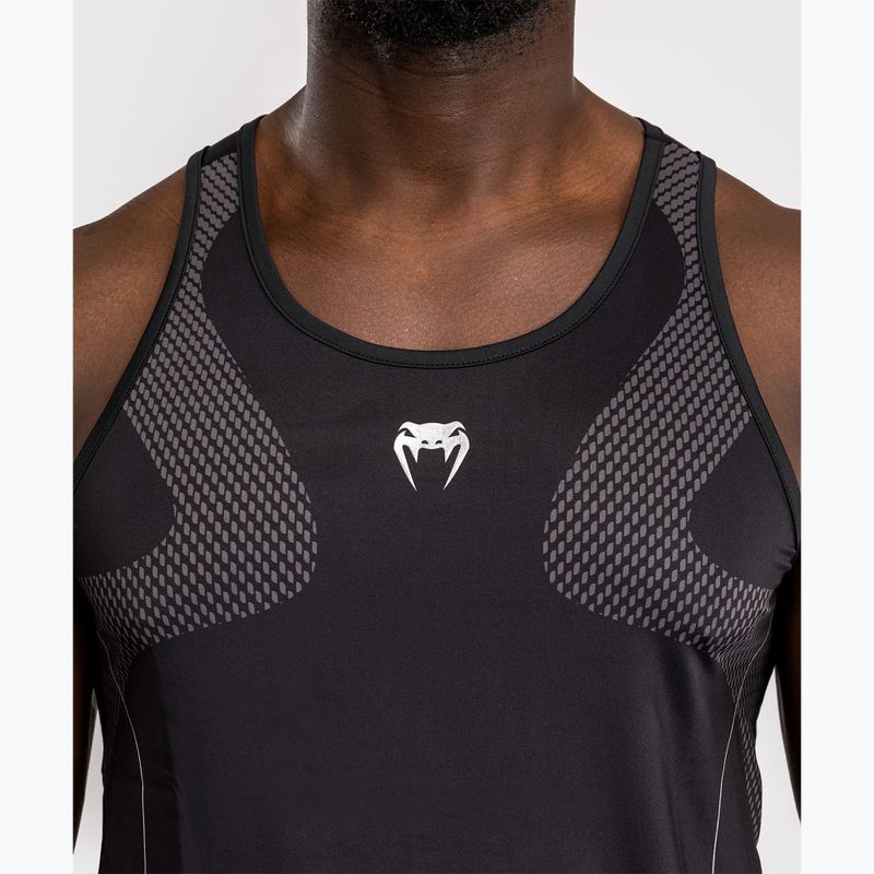 Tricou de antrenament pentru bărbați Venum Nexus Dry Tech black/silver 5