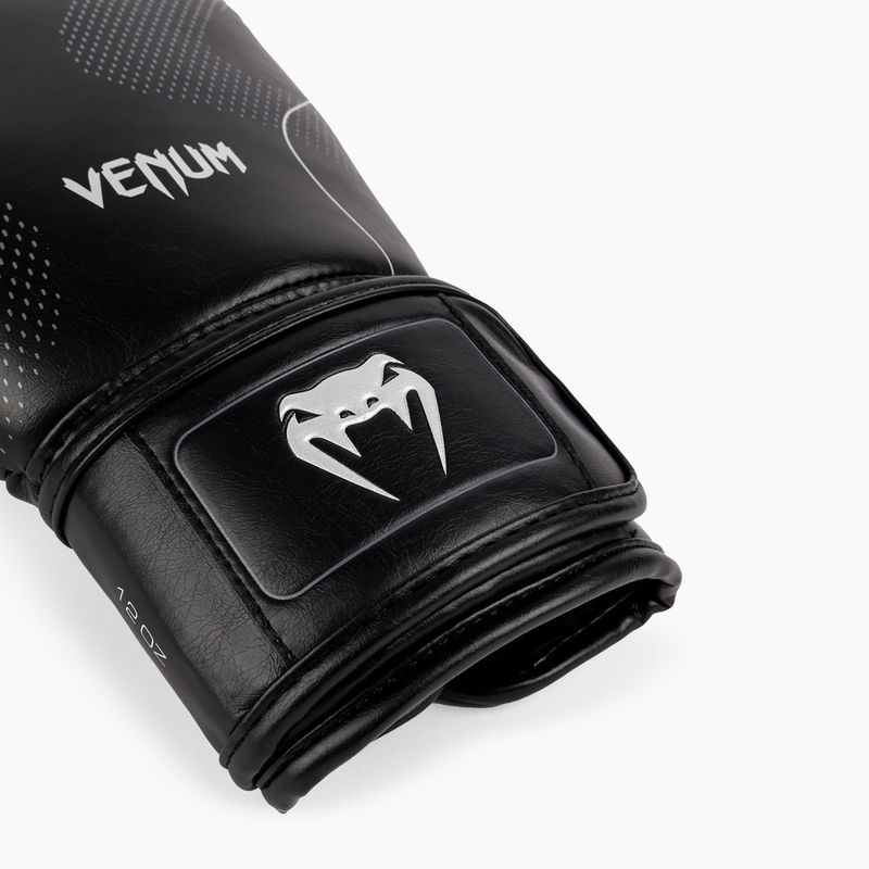 Mănuși de box Venum Nexus Boxing black/silver 4